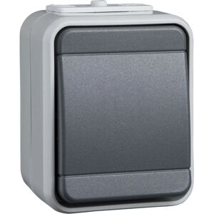 Schneider Electric 441609 Interruptor de superficie gris - Interruptor de luz Schneider Electric 441609 Interruptor de superficie gris - Interruptor de luz