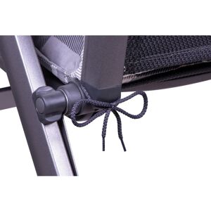 GO-DE Sesselauflage - 2er Set - Grau, Creme, Anthrazit - 65% Polyester, 35% Baumwolle GO-DE Sesselauflage - 2er Set - Grau, Creme, Anthrazit - 65% Polyester, 35% Baumwolle