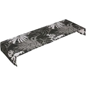 GO-DE - Lara - Schwarz/Weiß - 40x140 cm - Tischläufer GO-DE - Lara - Schwarz/Weiß - 40x140 cm - Tischläufer