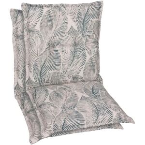GO-DE Gartenstuhlauflage - Floral Beige 2 Stück GO-DE Gartenstuhlauflage - Floral Beige 2 Stück