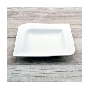Retsch 149971221 Assiette carrée en porcelaine blanche - Vaisselle - Publicité Retsch 149971221 Assiette carrée en porcelaine blanche - Vaisselle - Publicité