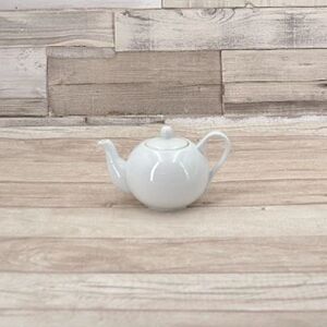 Retsch Modèle 130091051 Théière en Porcelaine Blanche - Forme Ronde Traditionnelle - Publicité Retsch Modèle 130091051 Théière en Porcelaine Blanche - Forme Ronde Traditionnelle - Publicité
