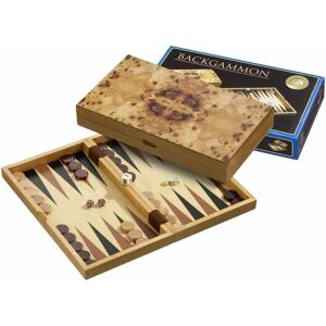 Philos Walnuss-Backgammon - Medium, Magnetverschluss, 2 Spieler Philos Walnuss-Backgammon - Medium, Magnetverschluss, 2 Spieler
