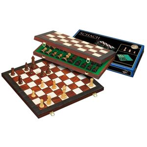 Set di Scacchi da Viaggio Philos Fischer - Scacchi e Dama - Pezzi 40mm Set di Scacchi da Viaggio Philos Fischer - Scacchi e Dama - Pezzi 40mm