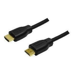 LogiLink - HDMI vers HDMI - 1m - Noir - Câble - Publicité LogiLink - HDMI vers HDMI - 1m - Noir - Câble - Publicité