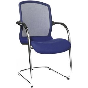 Topstar Silla Abierta Azul Real - Silla Apilable para Visitantes - Alemania Topstar Silla Abierta Azul Real - Silla Apilable para Visitantes - Alemania