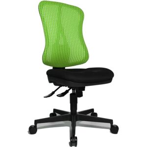 TOPSTAR Head Point SY - verde/negro - asiento de tela - respaldo de malla - silla de oficina TOPSTAR Head Point SY - verde/negro - asiento de tela - respaldo de malla - silla de oficina