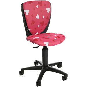Chaise de Bureau Rose Cœurs TOPSTAR Schools pour Enfants - Chaise de Bureau Chaise de Bureau Rose Cœurs TOPSTAR Schools pour Enfants - Chaise de Bureau