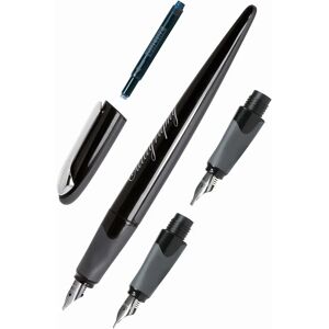 BestWriter Air Black Fountain Pen Set - Calligraphy & Creative Writing BestWriter Air Black Fountain Pen Set - Calligraphy & Creative Writing