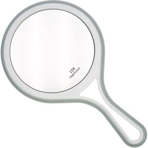 Fantasia Hand Mirror 10x Magnification - Cosmetic Mirror Fantasia Hand Mirror 10x Magnification - Cosmetic Mirror