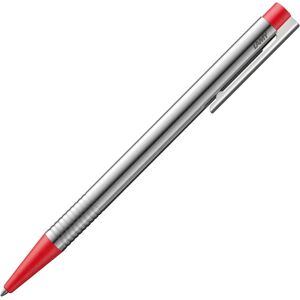 LAMY M16 Uittrekbare Logo Mat Rode Balpen - Doos van 2 LAMY M16 Uittrekbare Logo Mat Rode Balpen - Doos van 2