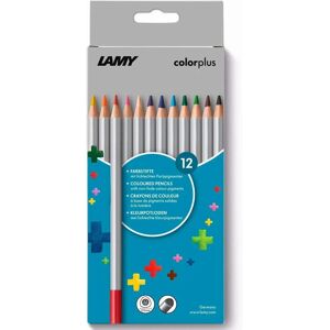 Ensemble de Crayons de Couleur Triangulaires Colorplus - 12 Crayons - Publicité Ensemble de Crayons de Couleur Triangulaires Colorplus - 12 Crayons - Publicité