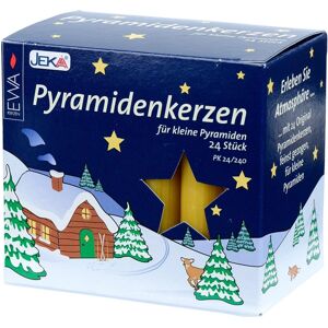 Saico Gmbh Seiffen Pyramid Candle Natural - Pyramid Candle Set 24 pcs Saico Gmbh Seiffen Pyramid Candle Natural - Pyramid Candle Set 24 pcs