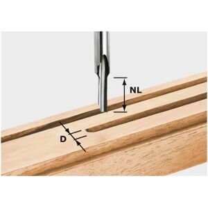 Festool HS S8 D 4/15 Nutfräser - 1 Stück Festool HS S8 D 4/15 Nutfräser - 1 Stück