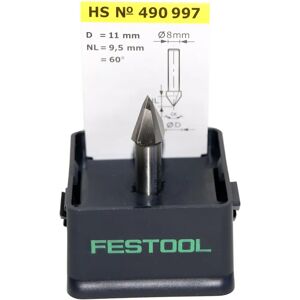 Festool V-Groove Router Bit D11/9,5/60° - Router Bit Festool V-Groove Router Bit D11/9,5/60° - Router Bit