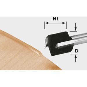 Festool Edge Router Bit - 19x46x16mm, Precision for Perfect Edges Festool Edge Router Bit - 19x46x16mm, Precision for Perfect Edges