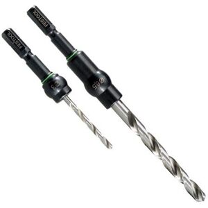 Festool - Compact Spiral Drill Set 5.5mm HSS - Drilling Fast & Accurate Festool - Compact Spiral Drill Set 5.5mm HSS - Drilling Fast & Accurate
