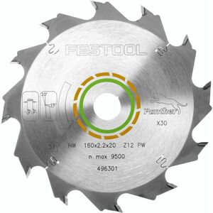 Festool Kreissägeblatt HW 160x2,2x20 mm PW12 - Circular Saw Blade - Longitudinal Cut in Wood Festool Kreissägeblatt HW 160x2,2x20 mm PW12 - Circular Saw Blade - Longitudinal Cut in Wood