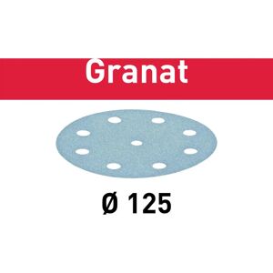 Festool - Granat Schuurschijven D125 mm voor coatings - 100 stuks Festool - Granat Schuurschijven D125 mm voor coatings - 100 stuks