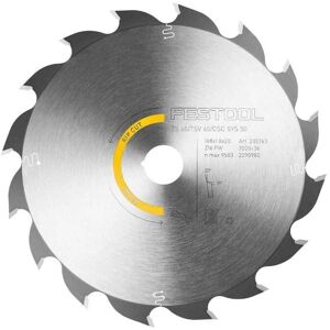 Festool Wood Rip Cut Circular Saw Blade - 168mm - 16 Dents Festool Wood Rip Cut Circular Saw Blade - 168mm - 16 Dents