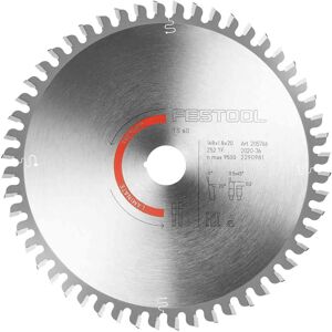 Festool Model 168x1.8x20 TF 52 - Circular Saw Blade for Laminates Festool Model 168x1.8x20 TF 52 - Circular Saw Blade for Laminates