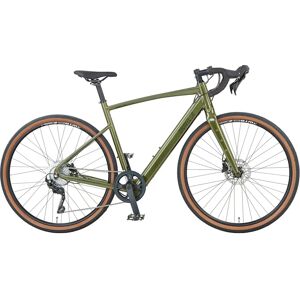 Prophete Graveler 1.0 Elektrische Gravelbike - 53cm, groen, 28" Prophete Graveler 1.0 Elektrische Gravelbike - 53cm, groen, 28"