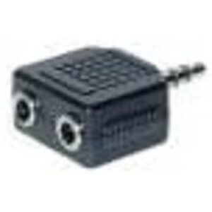 ALCASA AD-352BU - Audio-Adapter - Schwarz ALCASA AD-352BU - Audio-Adapter - Schwarz