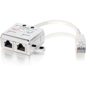 Equip 127603 Síťový rozdělovač - RJ45, 2X RJ-45, Bílý Equip 127603 Síťový rozdělovač - RJ45, 2X RJ-45, Bílý