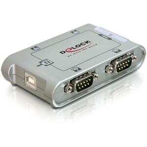 DeLOCK 4 Porte USB 2.0 Serial Hub - USB Hub DeLOCK 4 Porte USB 2.0 Serial Hub - USB Hub