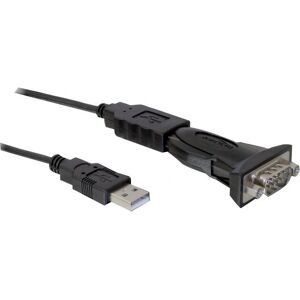 DeLOCK USB to Serial Adapter - RS232 DB9 - Windows/Linux/Mac DeLOCK USB to Serial Adapter - RS232 DB9 - Windows/Linux/Mac