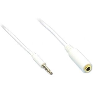 Cable de audio Alcasa 2m 3.5mm Blanco - Cable Cable de audio Alcasa 2m 3.5mm Blanco - Cable