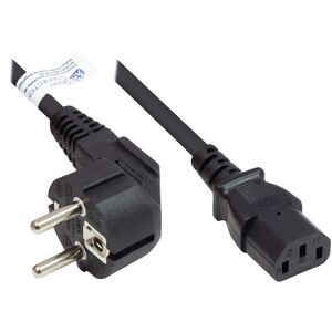 Alcasa P0130-S007 Napájecí kabel - Černá 0,75m Alcasa P0130-S007 Napájecí kabel - Černá 0,75m
