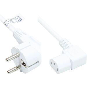 Napájecí kabel Alcasa P0131-W050 - Bílý - 5m Napájecí kabel Alcasa P0131-W050 - Bílý - 5m