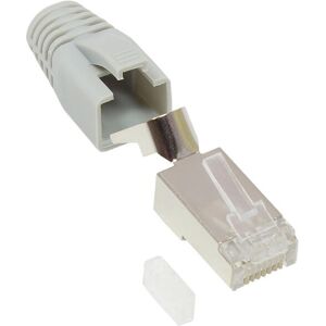 Good Connections GC-N0091 Wire Connector - Shielded Cat. 6a RJ45 - Gray Good Connections GC-N0091 Wire Connector - Shielded Cat. 6a RJ45 - Gray