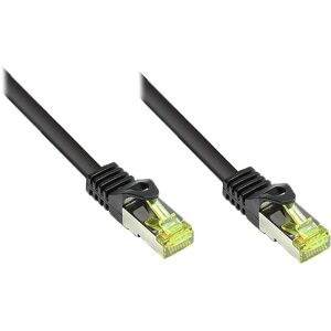 Cable de red Alcasa 0,5m Cat7 S/FTP - Negro Cable de red Alcasa 0,5m Cat7 S/FTP - Negro