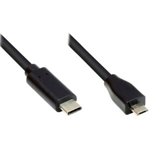 Alcasa GC-M0123 USB-kabel - 2m, USB 2.0, Micro-USB B, USB C Alcasa GC-M0123 USB-kabel - 2m, USB 2.0, Micro-USB B, USB C