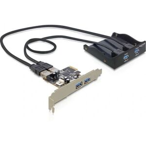 DeLOCK PCI Express Card Adapter - USB 3.0, Black DeLOCK PCI Express Card Adapter - USB 3.0, Black