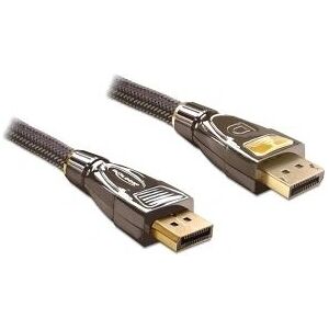 DeLOCK 82772 3m Cablu DisplayPort Antracit - Cablu DisplayPort DeLOCK 82772 3m Cablu DisplayPort Antracit - Cablu DisplayPort