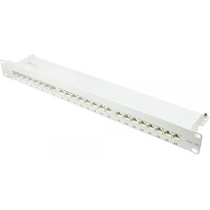 Alcasa GC-N0144 - Panneau de Connexion - 24 Ports 10G Ethernet - Gris Clair - 19" Alcasa GC-N0144 - Panneau de Connexion - 24 Ports 10G Ethernet - Gris Clair - 19"