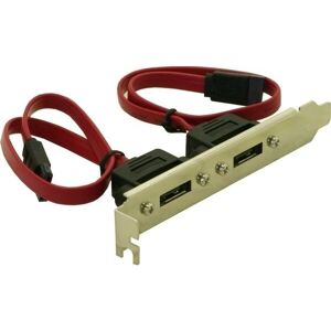 DeLOCK SATA-Adapter - Intern zu extern, 2x SATA, 2x eSATA DeLOCK SATA-Adapter - Intern zu extern, 2x SATA, 2x eSATA