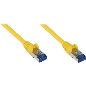 Alcasa 8060-H005Y Gele Netwerkkabel - CAT6a S/FTP Alcasa 8060-H005Y Gele Netwerkkabel - CAT6a S/FTP