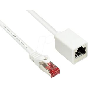 Alcasa Model 8063VR-030W White 3m Cat6 S/FTP Network Cable Alcasa Model 8063VR-030W White 3m Cat6 S/FTP Network Cable
