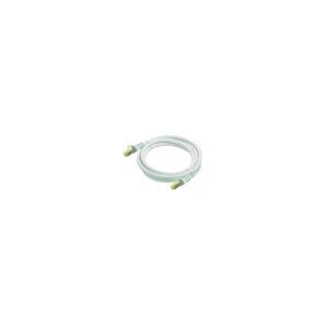 Câble réseau Python Series Blanc 0,5m Cat7 S/FTP - Publicité Câble réseau Python Series Blanc 0,5m Cat7 S/FTP - Publicité