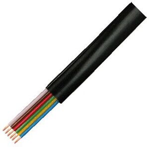 LogiLink CM06 Telephone Cable - 100 m Black LogiLink CM06 Telephone Cable - 100 m Black