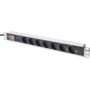 Digitus DN-95403 Surge Protector - 7 Outlets - 250V Digitus DN-95403 Surge Protector - 7 Outlets - 250V