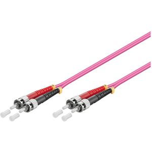 Alcasa 10m Violet Fiber Optic Cable - OM4 Multimode Alcasa 10m Violet Fiber Optic Cable - OM4 Multimode