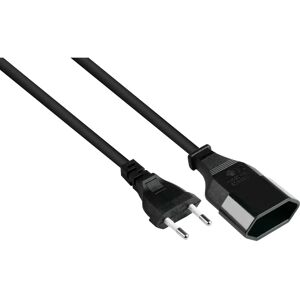 Alcasa P0300-S005 Câble d'alimentation - Type C, 0,5 m, Noir Alcasa P0300-S005 Câble d'alimentation - Type C, 0,5 m, Noir