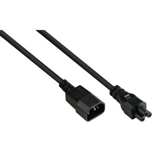 Alcasa P1405-S030 Strömkabel - 3m C14 till C5 - Svart Alcasa P1405-S030 Strömkabel - 3m C14 till C5 - Svart