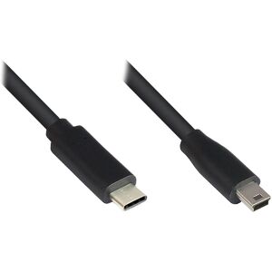 Alcasa 3310-CM003 USB-kabel - USB C naar Mini-USB B - 0,3 m Alcasa 3310-CM003 USB-kabel - USB C naar Mini-USB B - 0,3 m