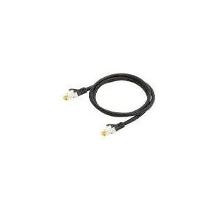 Python 8070PY-015S Networking Cable - 1.5m Cat6a S/FTP Black Python 8070PY-015S Networking Cable - 1.5m Cat6a S/FTP Black